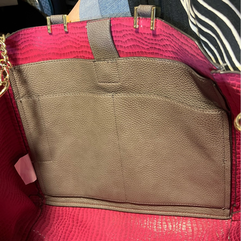 Steve Madden large gray tote - Picture 5 of 10